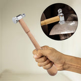 Two Sided Chasing Hammer for Jewelry Making for Metalworking Silversmiths