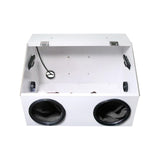 Maxbell Grinding Dust Box Portable Polishing Box for Polishing Metal Cutting Sanding 45cmx30cmx30cm