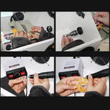 Maxbell Grinding Dust Box Portable Polishing Box for Polishing Metal Cutting Sanding 45cmx30cmx30cm