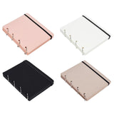 Maxbell Pin Display Holder 4 Pages Trading Pin Book for Home Tabletop Dressing Table Pink