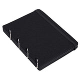 Maxbell Pin Display Holder 4 Pages Trading Pin Book for Home Tabletop Dressing Table Black