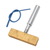 Maxbell Soldering Iron T Shape Tip Head Spare Part Hot Press Tool for Repairing Soft Wires With Strip