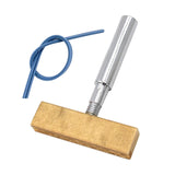 Maxbell Soldering Iron T Shape Tip Head Spare Part Hot Press Tool for Repairing Soft Wires With Strip