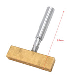 Maxbell Soldering Iron T Shape Tip Head Spare Part Hot Press Tool for Repairing Soft Wires With Strip