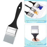 Maxbell Maxbell Flat Paint Brush Artists Epoxy Resin Making Decor Water based Acrylic Paints XL