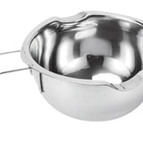 Maxbell Stainless Steel Boiler Pot Water Bath Melting Bowl for Cooking Outdoor Party 400ml