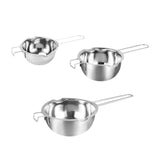 Maxbell Stainless Steel Boiler Pot Water Bath Melting Bowl for Cooking Outdoor Party 400ml