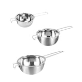 Maxbell Stainless Steel Boiler Pot Water Bath Melting Bowl for Cooking Outdoor Party 400ml