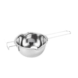 Maxbell Stainless Steel Boiler Pot Water Bath Melting Bowl for Cooking Outdoor Party 400ml