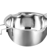 Maxbell Stainless Steel Boiler Pot Water Bath Melting Bowl for Cooking Outdoor Party 600ml