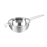 Maxbell Stainless Steel Boiler Pot Water Bath Melting Bowl for Cooking Outdoor Party 1000ml