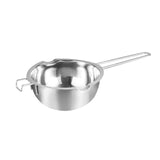 Maxbell Stainless Steel Boiler Pot Water Bath Melting Bowl for Cooking Outdoor Party 1000ml