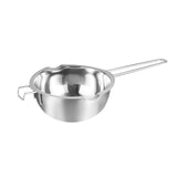 Maxbell Stainless Steel Boiler Pot Water Bath Melting Bowl for Cooking Outdoor Party 1000ml