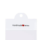 Maxbell Jewelry Packaging Bags Jewelry Bags for Earrings Homemade Coasters Necklaces White