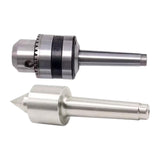 Maxbell Live Tailstock Center Steel High Bearing Live Center Power Lathe Accessories Style A