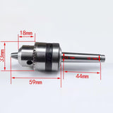 Maxbell Live Tailstock Center Steel High Bearing Live Center Power Lathe Accessories Style B