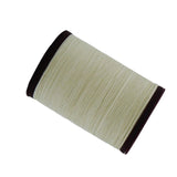 Maxbell Round Leather Waxed Thread DIY Wax String for Hand Sewing Necklace Bracelets Beige