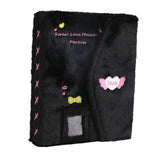 A5 Photocard Binder Plush A5 Binder Photo Album for Korean Idols Lovers Boys Black