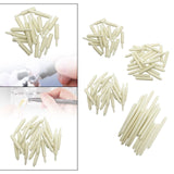 20Pcs Pen Plating Fiber Tips Shop Replacement Accessory Jewelry Plating Tips 2cmx0.35cm