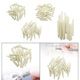 20Pcs Pen Plating Fiber Tips Shop Replacement Accessory Jewelry Plating Tips 2cmx0.35cm