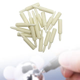 20Pcs Pen Plating Fiber Tips Shop Replacement Accessory Jewelry Plating Tips 2cmx0.35cm