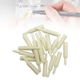 20Pcs Pen Plating Fiber Tips Shop Replacement Accessory Jewelry Plating Tips 2cmx0.35cm