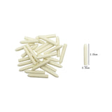 20Pcs Pen Plating Fiber Tips Shop Replacement Accessory Jewelry Plating Tips 2.25cmx0.35cm