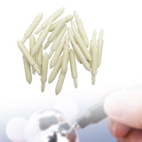 20Pcs Pen Plating Fiber Tips Accessory Shop Replacement Jewelry Plating Tips 2.5cmx0.35cm