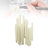 20Pcs Pen Plating Fiber Tips Accessory Shop Replacement Jewelry Plating Tips 4.6cmx0.35cm