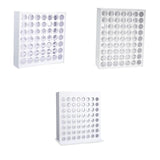 Maxbell Paint Storage Rack Artists Tool DIY Craft Container Rack Vertical Paint Rack 49 Hole