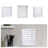 Maxbell Paint Storage Rack Artists Tool DIY Craft Container Rack Vertical Paint Rack 49 Hole