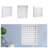 Maxbell Paint Storage Rack Artists Tool DIY Craft Container Rack Vertical Paint Rack 49 Hole