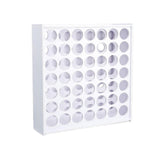 Maxbell Paint Storage Rack Artists Tool DIY Craft Container Rack Vertical Paint Rack 49 Hole