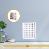 Maxbell Paint Storage Rack Artists Tool DIY Craft Container Rack Vertical Paint Rack 49 Hole
