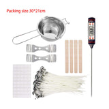 Maxbell Maxbell Candle Making Kit Shop DIY Candle Tool for Soy Wx DIY Candle Making Supplies With Thermometer