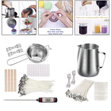 Maxbell Maxbell Candle Making Kit Shop DIY Candle Tool for Soy Wx DIY Candle Making Supplies With Thermometer
