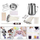 Maxbell Maxbell Candle Making Kit Shop DIY Candle Tool for Soy Wx DIY Candle Making Supplies With Thermometer