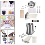 Maxbell Maxbell Candle Making Kit Shop DIY Candle Tool for Soy Wx DIY Candle Making Supplies With Thermometer