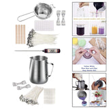 Maxbell Maxbell Candle Making Kit Shop DIY Candle Tool for Soy Wx DIY Candle Making Supplies With Thermometer