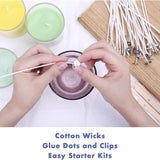 Maxbell Maxbell Candle Making Kit Shop DIY Candle Tool for Soy Wx DIY Candle Making Supplies With Thermometer