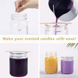 Maxbell Maxbell Candle Making Kit Shop DIY Candle Tool for Soy Wx DIY Candle Making Supplies With Thermometer