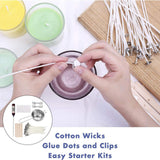 Maxbell Maxbell Candle Making Kit Shop DIY Candle Tool for Soy Wx DIY Candle Making Supplies With Thermometer