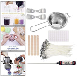 Maxbell Maxbell Candle Making Kit Shop DIY Candle Tool for Soy Wx DIY Candle Making Supplies With Thermometer