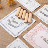 Maxbell Maxbell 40x Alphabet Stamps Decorative Stamper for Journaling Scrapbooking DIY Craft Style A