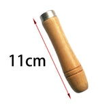 Maxbell Maxbell 5 Pieces Wooden File Handle Screw on Craft Strong DIY Hand Tools Replacement Large