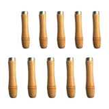 Maxbell Maxbell 5 Pieces Wooden File Handle Screw on Craft Strong DIY Hand Tools Replacement Large