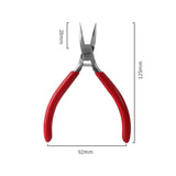 Maxbell Maxbell 3 Pieces Pliers with Ergonomic Handle Supplies for DIY Jewelry Making Women