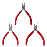 Maxbell Maxbell 3 Pieces Pliers with Ergonomic Handle Supplies for DIY Jewelry Making Women