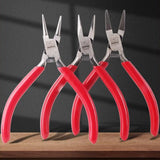 Maxbell Maxbell 3 Pieces Pliers with Ergonomic Handle Supplies for DIY Jewelry Making Women