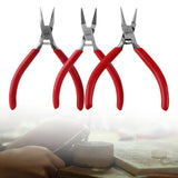 Maxbell Maxbell 3 Pieces Pliers with Ergonomic Handle Supplies for DIY Jewelry Making Women